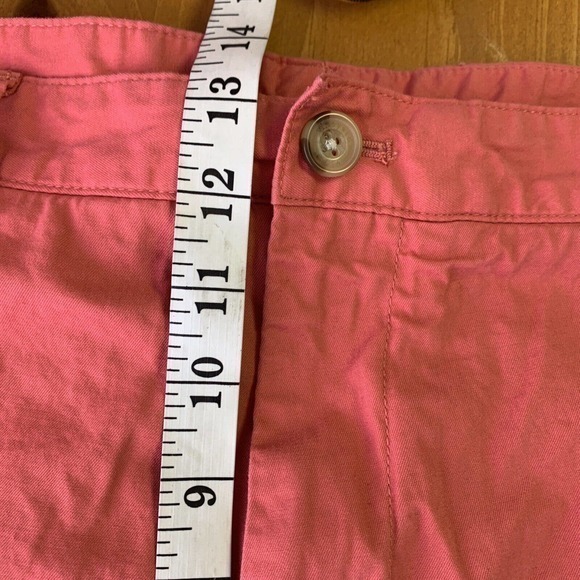 Vineyard Vines Men Sz 42 Khaki Pink Salmon Classic Fit Golf Short Flat Front - Picture 7 of 8